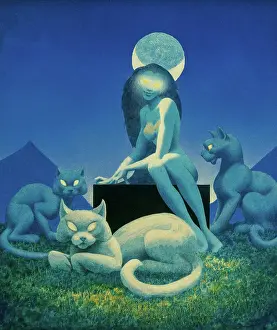 Cats Prints: Dark of the Moon