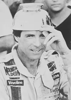 Darrell Waltrip Celebrating