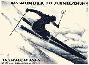 Skier Prints: Das Wunder Des Schneeschuh's