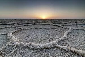 Images Dated 9th September 2011: Dasht-e Kavir salt desert, Semnan, Iran