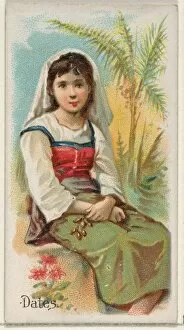 Dates Trade Card 1891