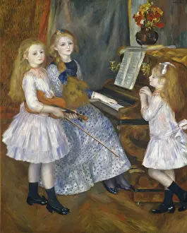 Post Impressionist Prints: The Daughters Of Catulle Mendès