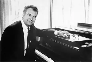Grand Piano Prints: Dave Brubeck Seated at Piano