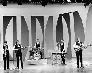 Dave Clark 5 Performing On A TV Show