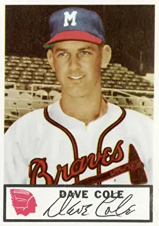 Dave Cole Baseball Card