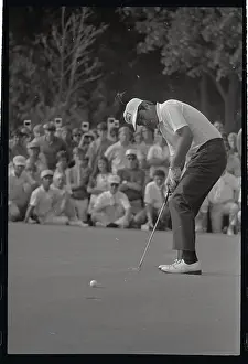 Tulsa Prints: Dave Stockton in Position to Hit Golf Ball