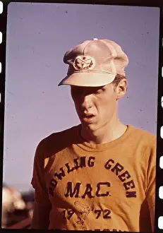 Eugene Prints: Dave Wottie Running in Race