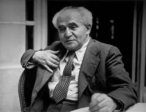 Polish Prints: David Ben-Gurion