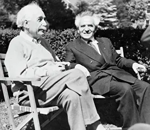 Princeton Prints: David Ben-Gurion And Albert Einstein