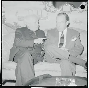 David Ben-Gurion with Mayor Robert Wagner