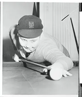 David Bond Playing Pool