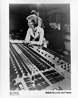 David Bowie In The Studio