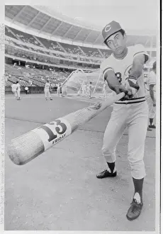 David Concepcion in Batting Stance