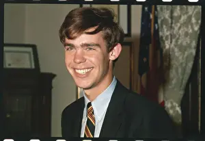 David Eisenhower Smiling For the Camera
