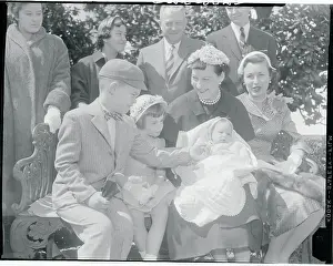 David Eisenhower Touching His Sister