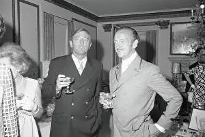 Buckley Jr Prints: David Niven Talking With William Buckley