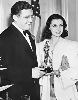 Producer Prints: David O. Selznick W/Vivien Leigh &Oscar
