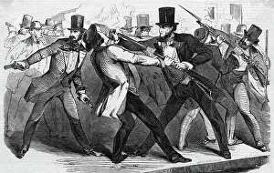 Stabbing Prints: David S. Terry Stabs S.A. Hopkins