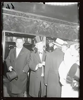 David Sarnoff Attending Radio City Opening