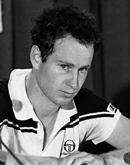 John McEnroe Prints: Davis Cup 7-14-1984 The OMNI