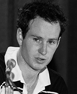 John McEnroe Prints: Davis Cup 7-14-1984 The OMNI