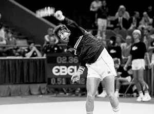 Jimmy Connors Prints: Davis Cup 7-14-1984 The OMNI