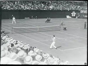 Williams Prints: Davis Cup Finals in Progress