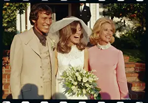 Davis Lee Burk and Melissa Ann Montgomery at Their Wedding