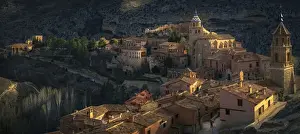 Dawn in Albarracin, Teruel, Aragon, Spain