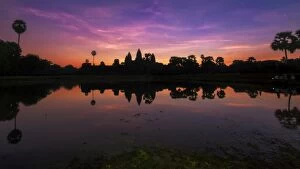 Images Dated 13th December 2015: Dawn of Angkor Wat, Siem Reap, Cambodia