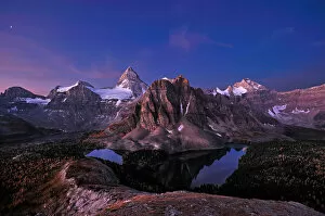 Images Dated 11th March 2013: Dawn at Mt. Assiniboine