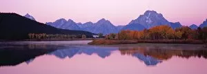 Images Dated 17th July 2006: Dawn Reflections of Teton Range