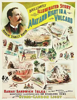 Islands Prints: A Day and Night in a Volcano