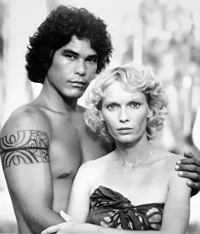 Dayton Ka'Ne and Mia Farrow