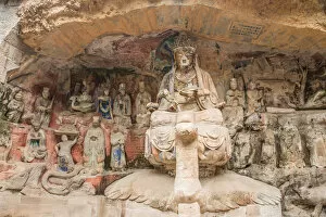 Images Dated 5th April 2013: Dazu Caves, China
