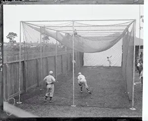 Dazzy Vance and Burleigh Grimes During Spring Training
