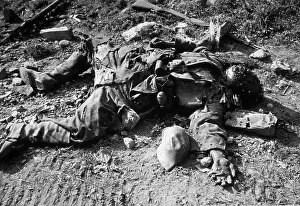 Battle Front Prints: A Dead Soldier
