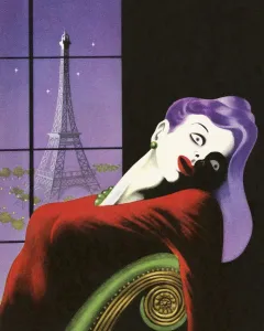 Illustra Prints: Dead Woman and Eiffel Tower
