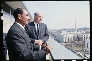 Dean Rusk and Anwar El-Sadat