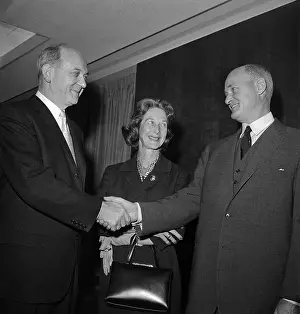 Dean Rusk Congratulating George Kennan