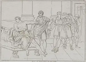 Tragedy Prints: The death of Catone