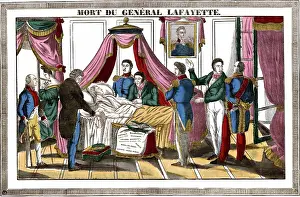General Prints: Death of General Lafayette