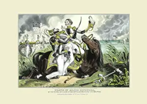 Mexican American Prints: Death of Major Ringgold
