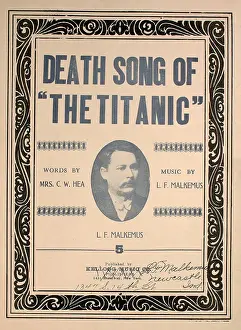Piano Prints: Death Song Of The Titanic
