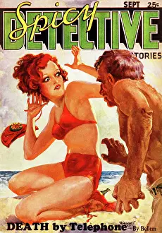 Magazine Prints: Death By Telephone