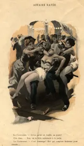 Uncover the past, frame the future with timeless illustrations: Debauchery