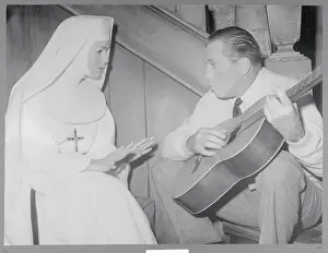 Debbie Reynolds with Ed Sullivan