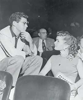 Debbie Reynolds and Eddie Fischer