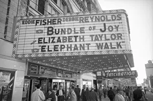 Debbie Reynolds, Eddie Fisher and Liz Taylor on Marque