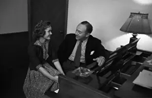7 11 17 Reynolds Prints: Debbie Reynolds Rehearsing with Arthur Freed